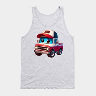 Cute Pickup Track Tank Top